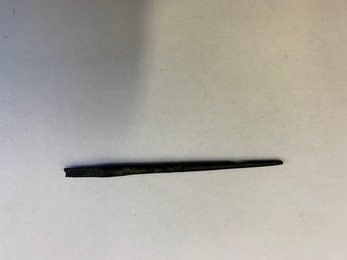Bronze awl uncovered at Kenyon Old Hall