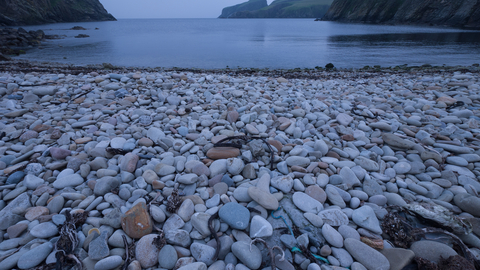 Shingle beach