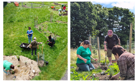 Volunteers at SNUG