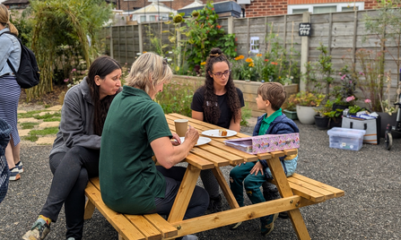 The garden now welcomes a variety of visitors, with plenty of space for all