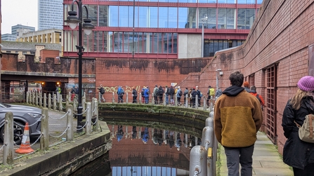 GM Ringway Walking along the canal