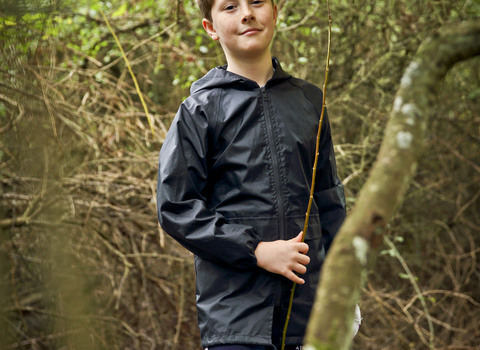 Will holding a stick in a wood